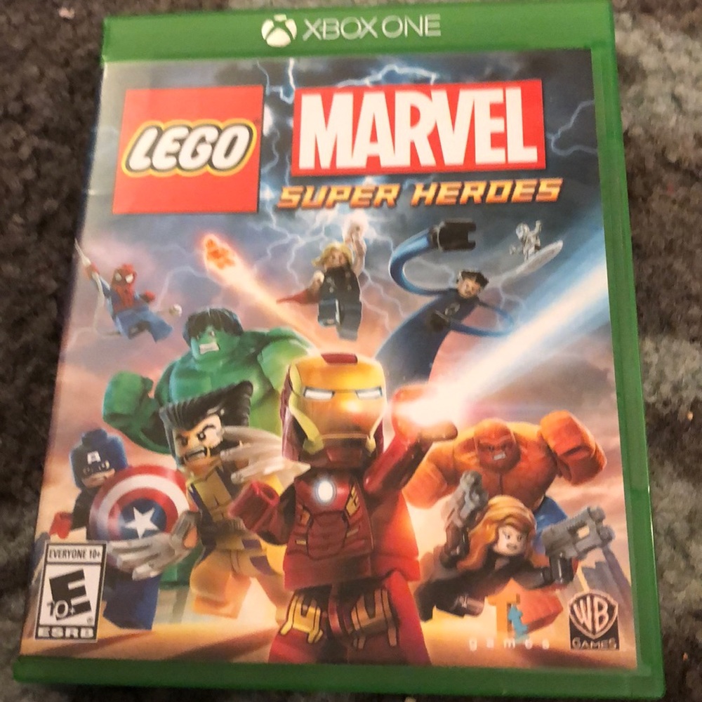 Video game marvel x box one super hero game